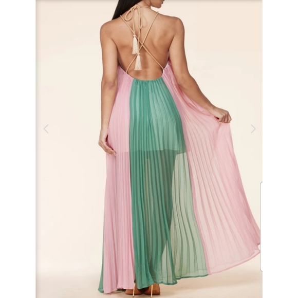 chinese dress ladies L'atiste by Amy Knit Maxi Dress 3X / Gold main image 0